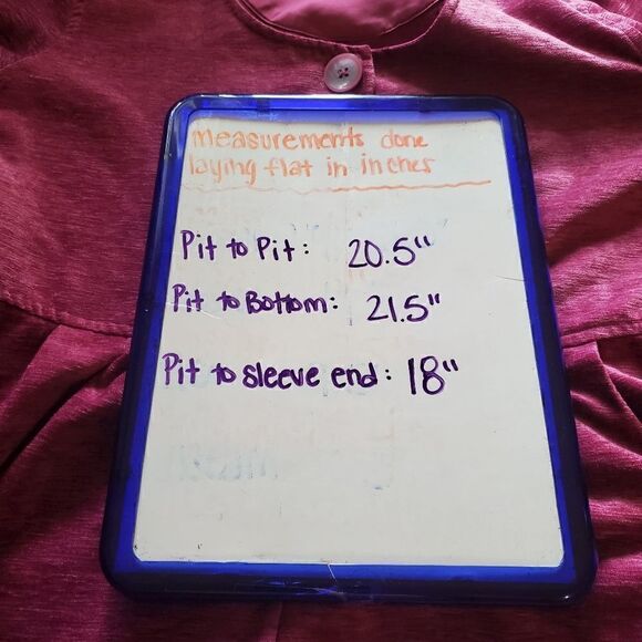 Soft Surroundings Fiona Fuschia Chenille shirt - Picture 9 of 11